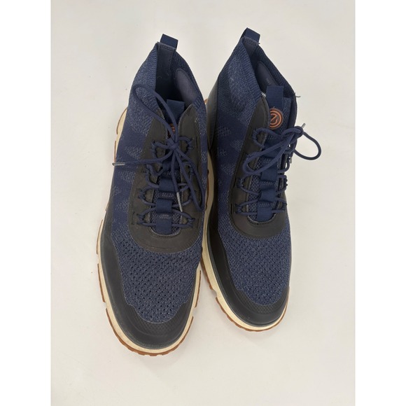 Cole Haan Zerogrand Explorer Hiker Navy Blue Stitchlite Boots C34858 Mens 12M